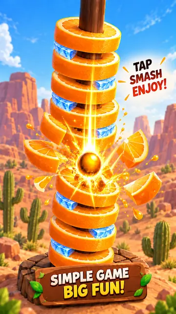 Stack Ball Fruit Crush screenshot 3