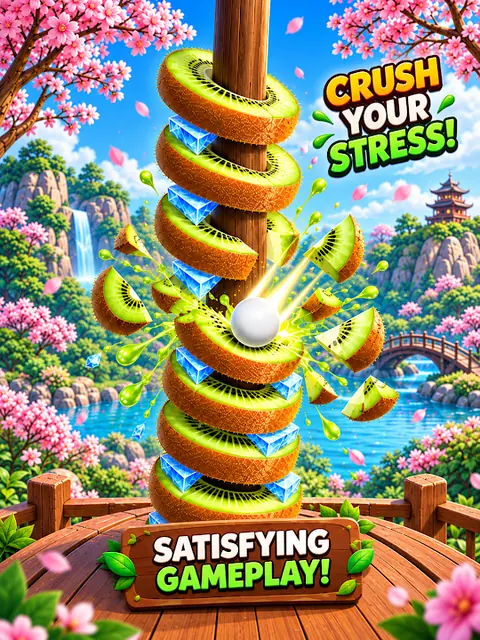 Stack Ball Fruit Crush screenshot 6